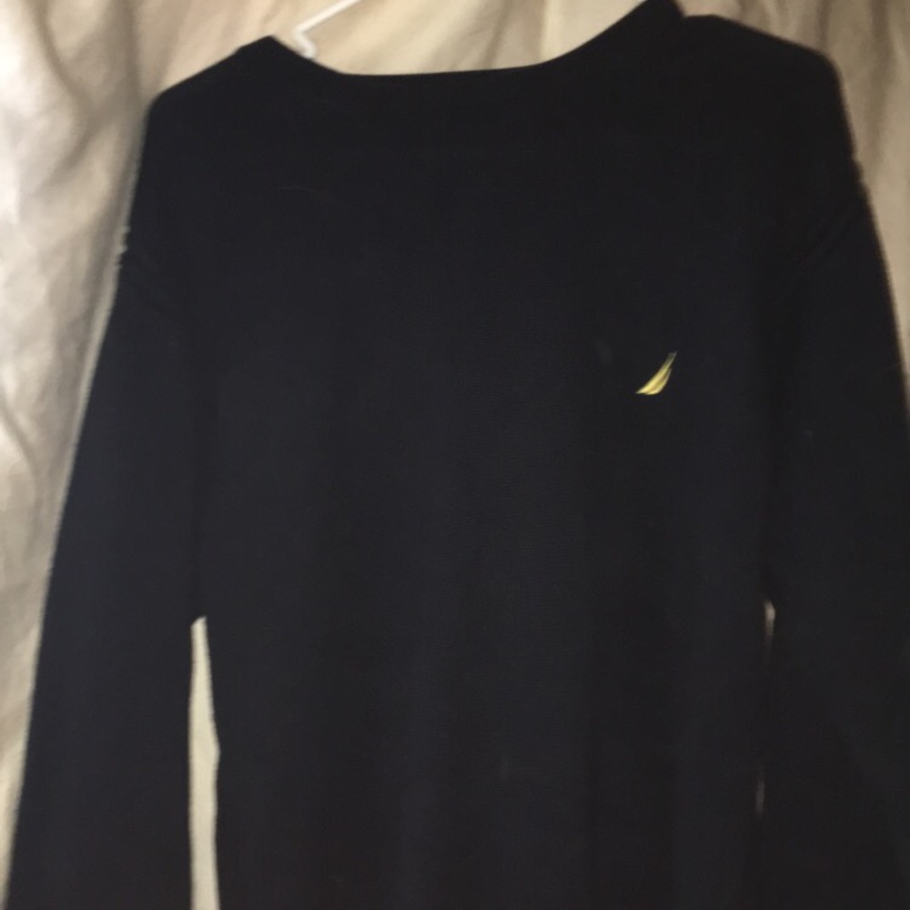 Men’s navy nautica sweater sz medium